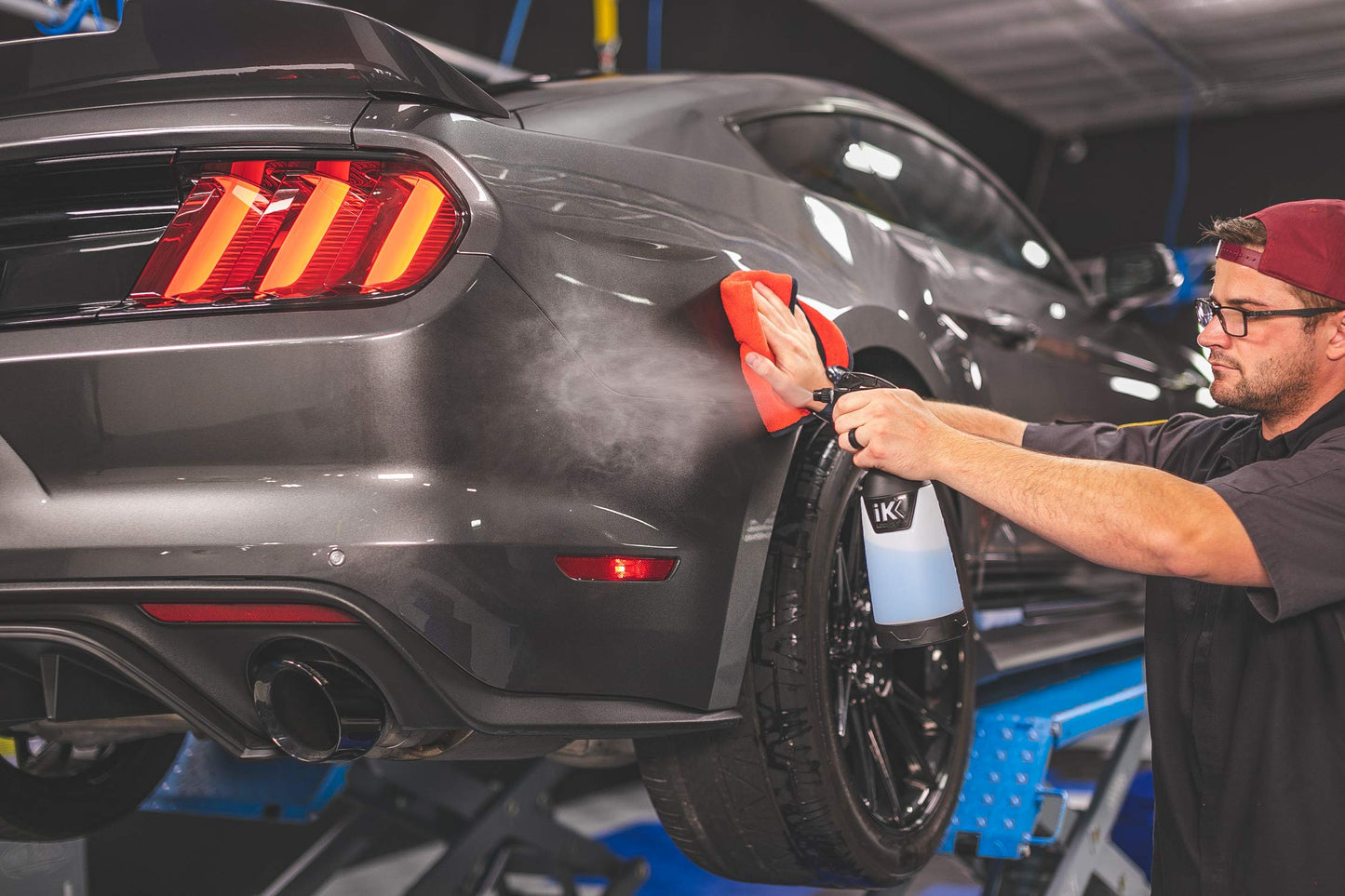 iK Goizper - Multi TR 1 Trigger Sprayer - Acid and Chemical Resistant, Commercial Grade, Adjustable Nozzle, Perfect for Automotive Detailing and Cleaning (Case of 12)