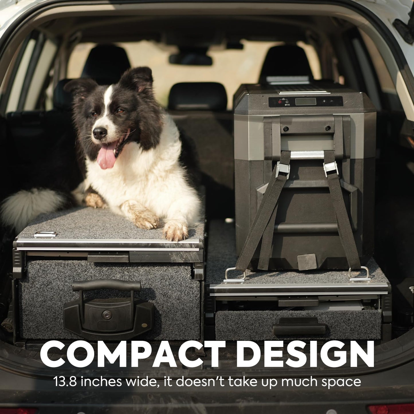 ICECO JP40 Pro 12 Volt Car Refrigerator, Portable Fridge Freezer for Camping, Car Fridge Powered by SECOP, 12V refrigerator for Car & Home, DC 12/24V, AC 110/240V, Multi-directional Lid