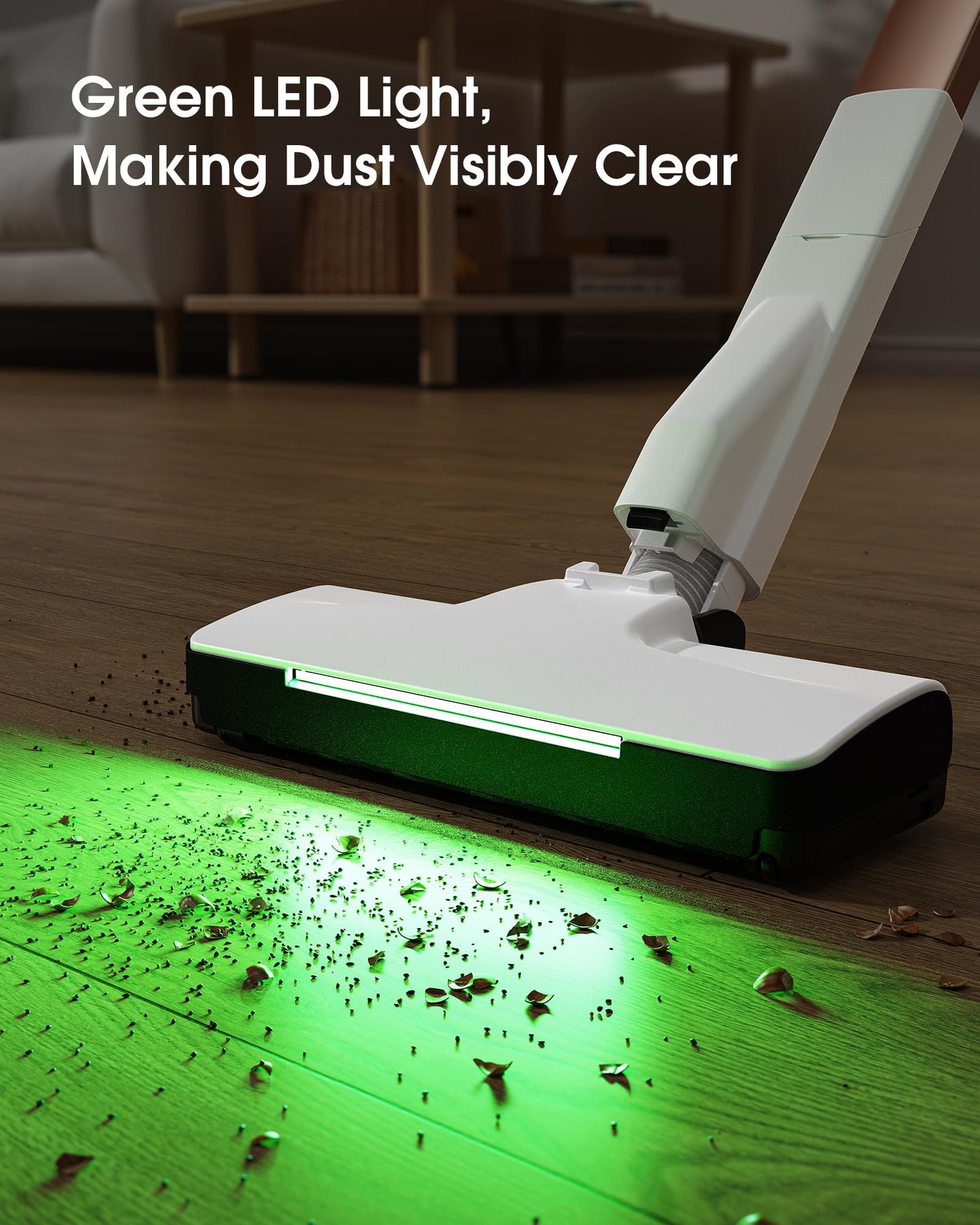 welsauber Handheld Vacuum Cleaner,2-in-1 Lightweight Stick Vacuum,Cordless Car Vacuum with Detachable Dust Box for Home, Office, Car.