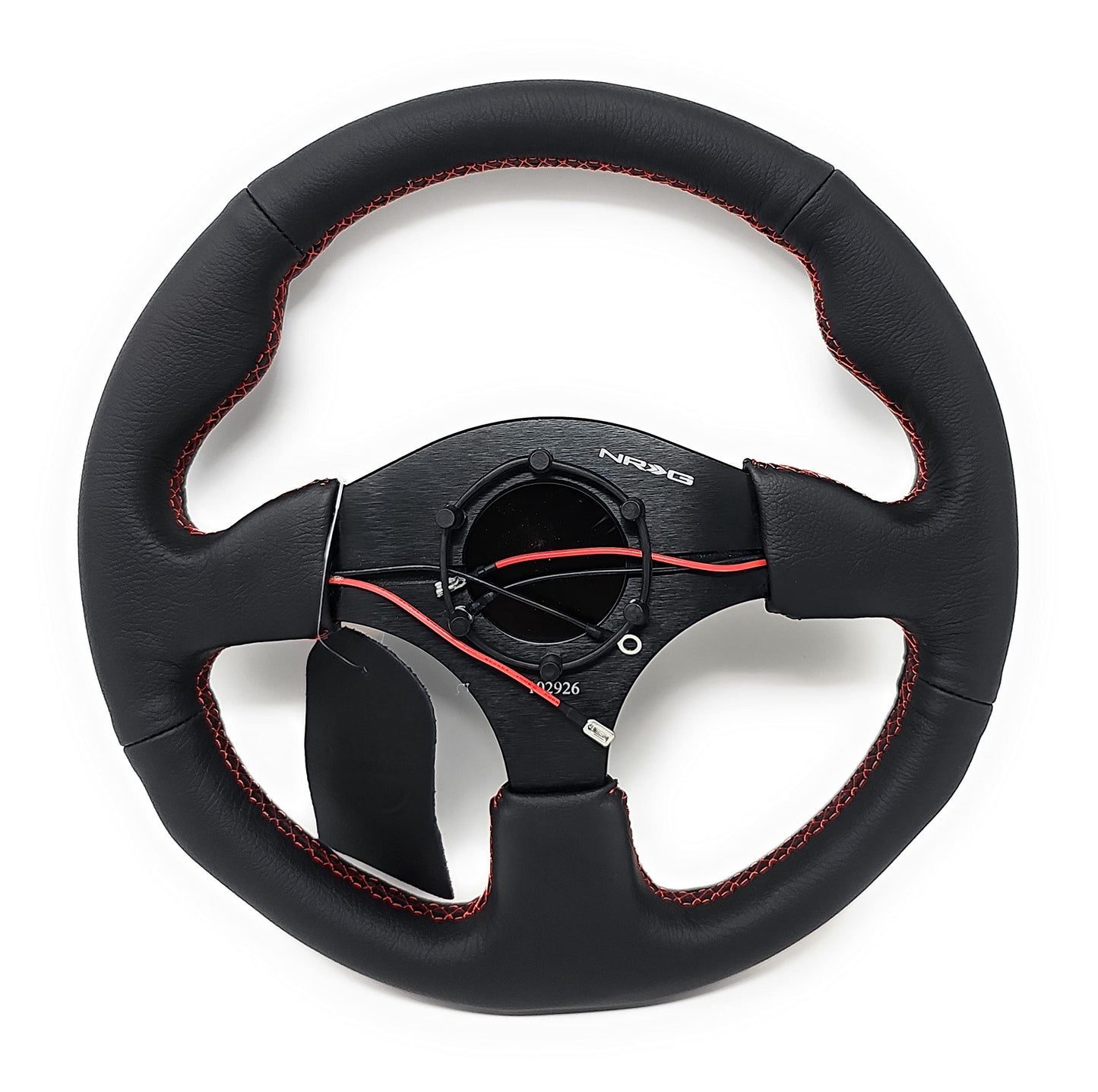 New NRG Innovations Reinforced Series Steering Wheel RST-007R + U.S. Performance Lab Air Freshener