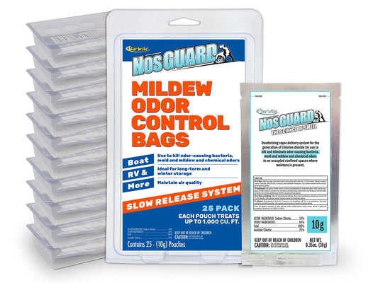 STAR BRITE Mildew Odor Control Bags 25 Pack 10 gram (089924)