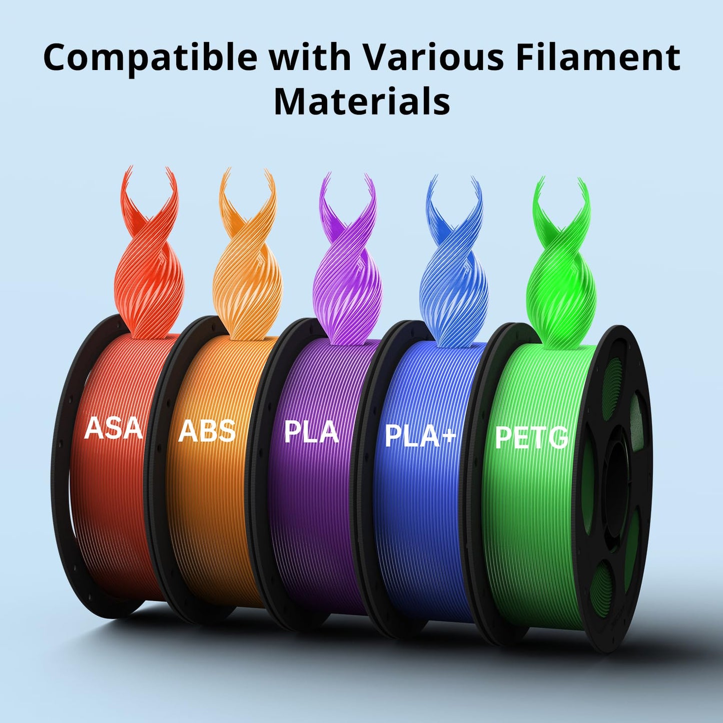 Anycubic Kobra S1 Combo 3D Printer, 4 Stunning Multicolor with Anycubic ACE PRO, 600mm/s High Speed and 320℃ Hotend Free-Clog Extruder, Intelligent Drying While Printing, Built-in Camera 250*250*250mm