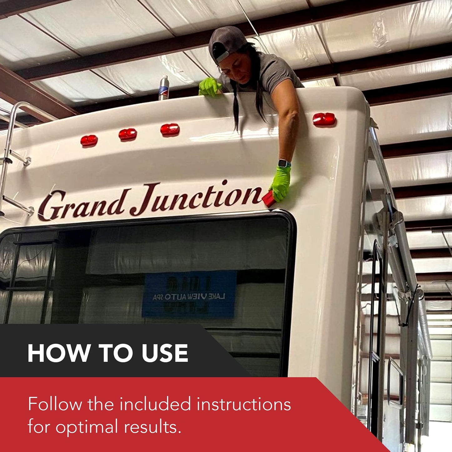 Glidecoat RV Ceramic Coating (160ml) - 9H Ceramic Coating for RVs, Aircraft, Cars & More - Better Than RV Wax and More Durable than Regular Ceramic Coating for Cars - Finest Nano Coating for the Road