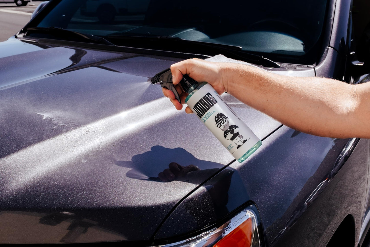 JIMBO'S TOUGH AS SHELL CERAMIC SPRAY COATING – Super Slick, No Streaks, Easy Ceramic Protection for Car Paint, Glass, Trim & More | Hybrid Formula with UV Protection | 1 Gallon
