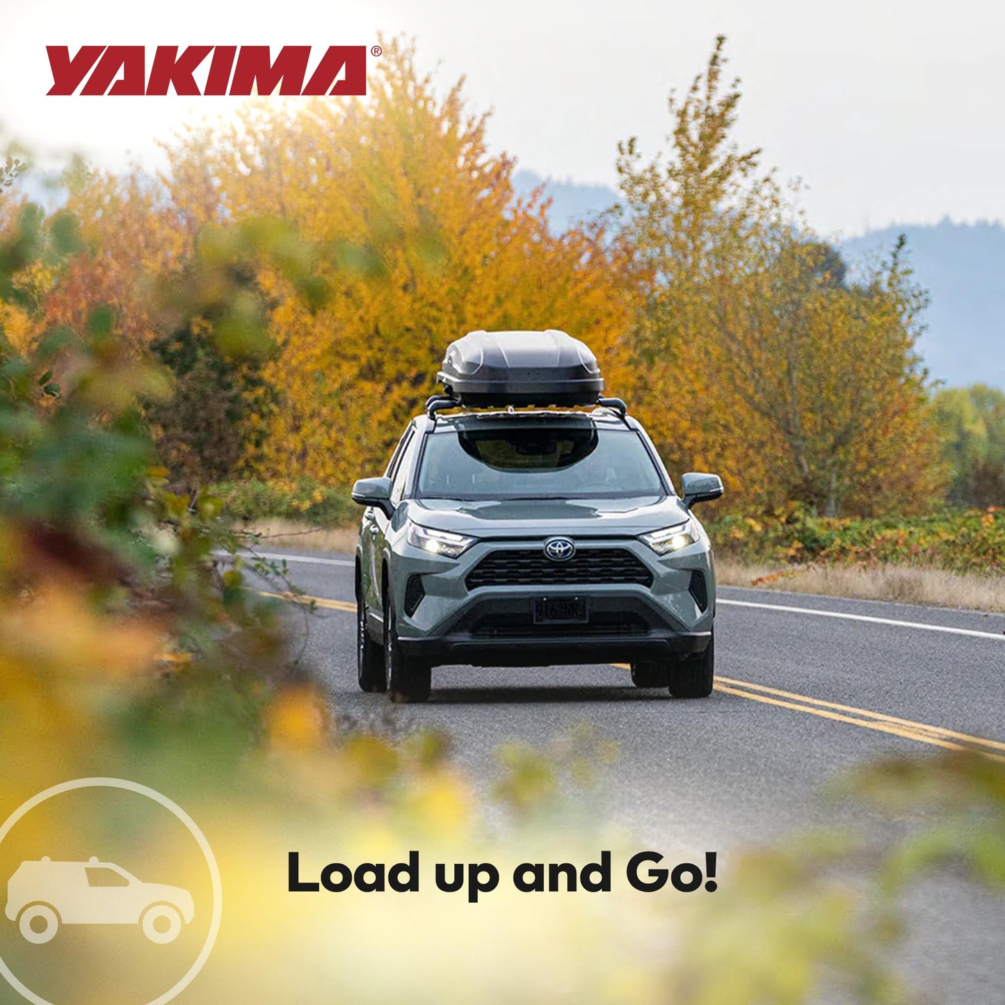 Yakima SkyBox NX XL 18 Roof Top Cargo Carrier, 18 Cubic Feet, Black – Vehicle Rooftop Hard Shell Travel Storage Box with Dual Sided Opening, SKS Locks and Universal Mounting