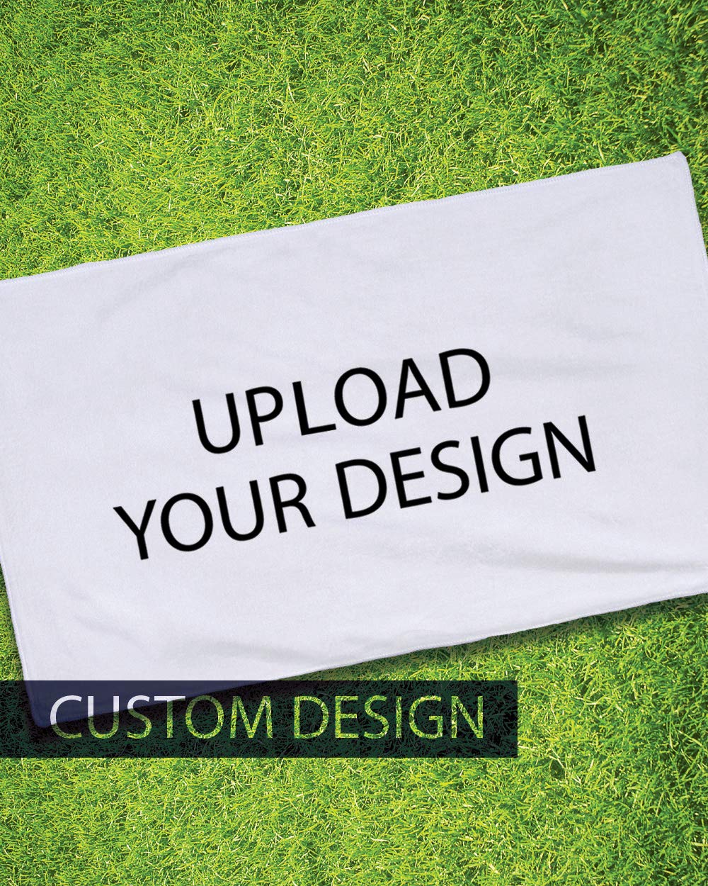 COLORCOMMALL Personalized Custom Golf Towel - Bulk 20pcs / 50pcs/ 100pcs 16x25 Microfiber Sports Player Logo Team Rally Customized Photo Design Text Name Ad Picture Gift auto Repair (20pcs)