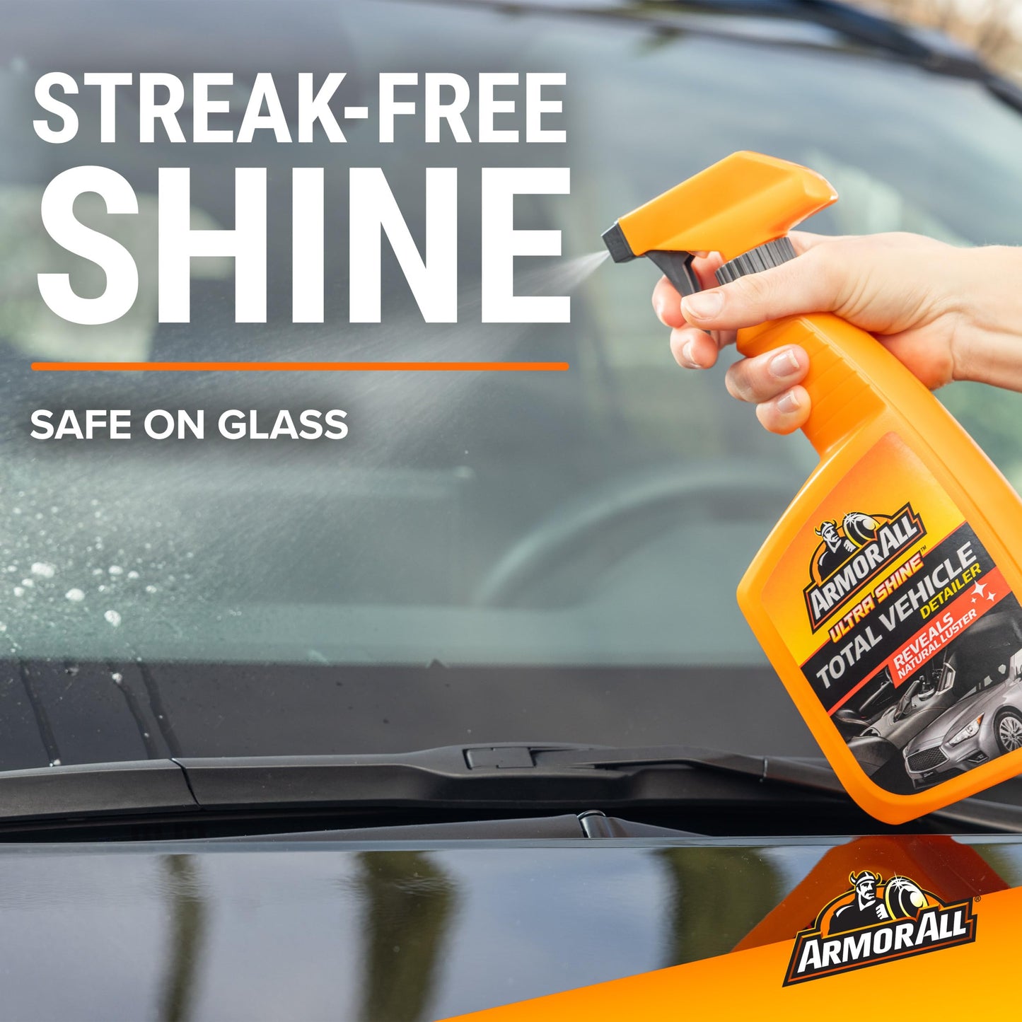 Armor All Ultra Shine Total Vehicle Detailer by Armor All, Car Detailer Spray for Interior and Exterior Use, 22 Fl Oz