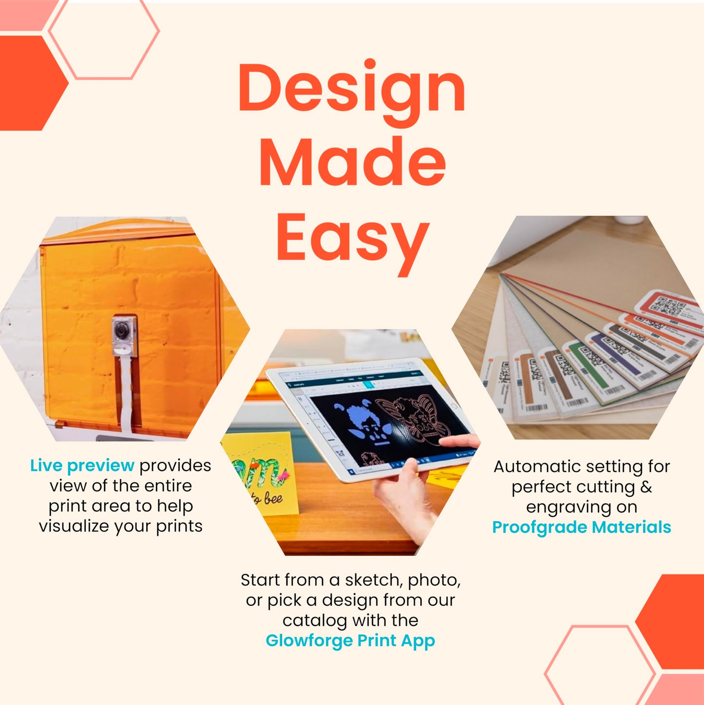 Glowforge Spark Laser Engraver for Crafts and DIY, Craft Cutter and Engraving Machine