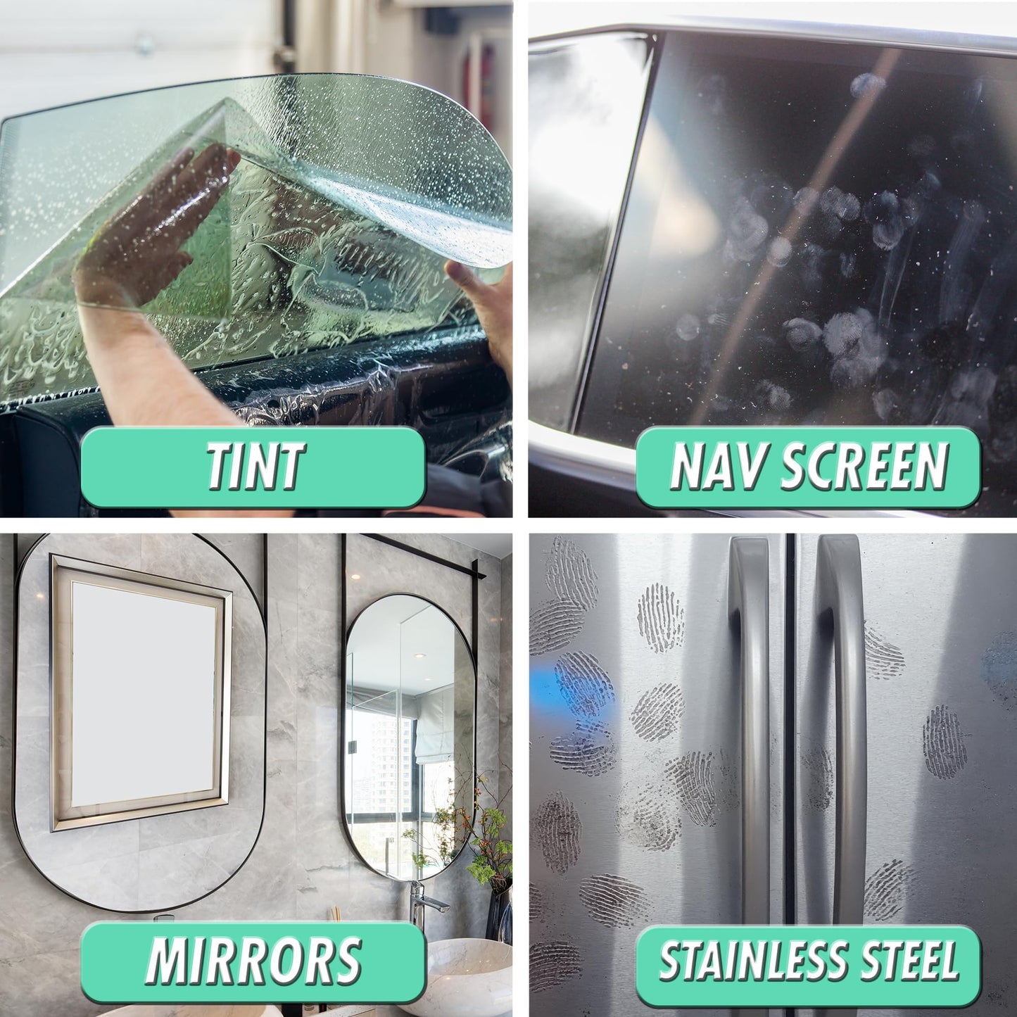 SONAX Glass Cleaner | Powerful Streak Free Formula for Crystal Clear Windows and Mirrors | Easily Removes Dirt Grease and Grime | Safe for Automotive and Household Use | 338600 | 10L