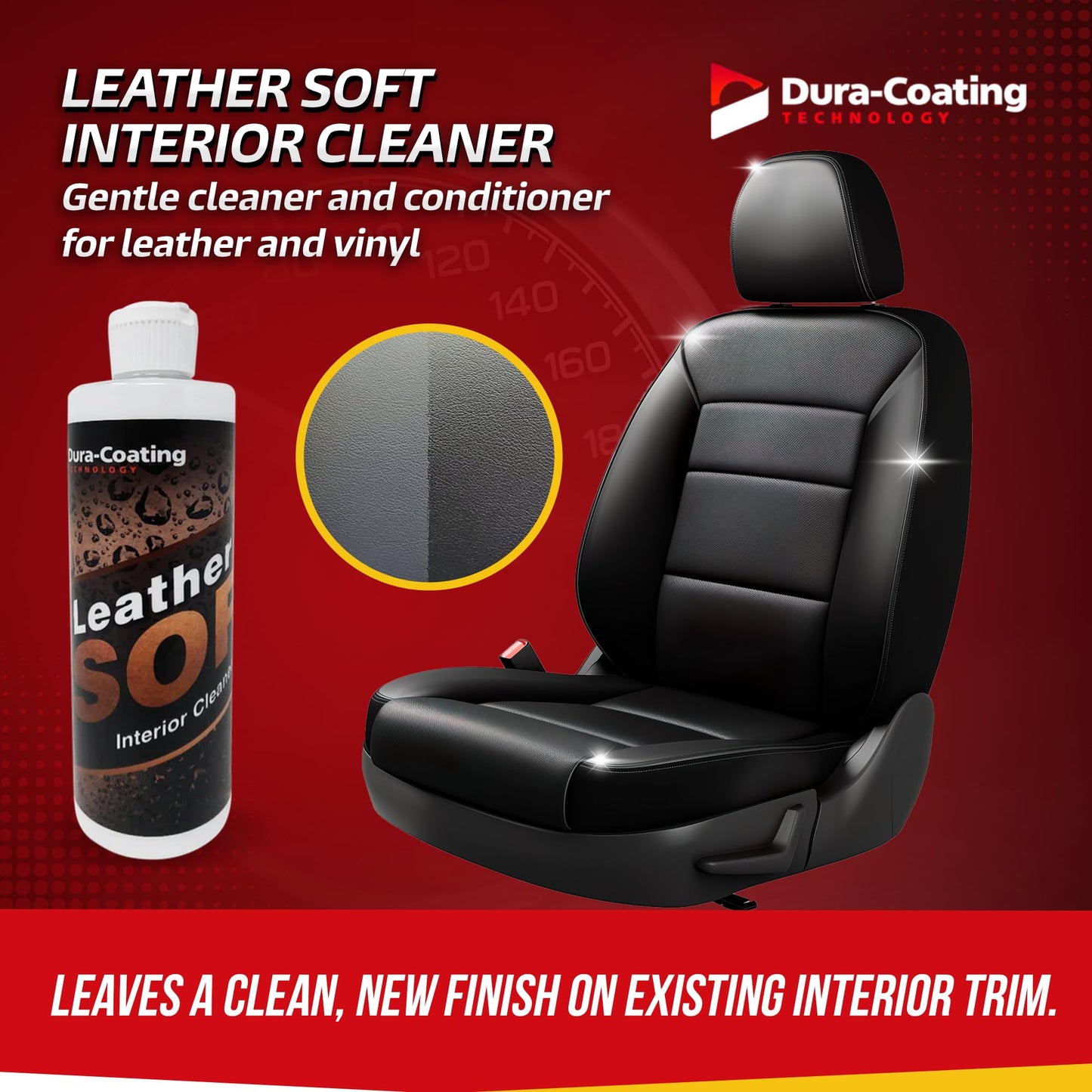 DURA-COATING TECHNOLOGY, Ultimate Car Detailing Kit- Includes a Dura-Dressing Single Vehicle Standard Car Detailing Kit and a Dura-Dressing Total Tire Kit for Vehicles - Car Cleaning Kit