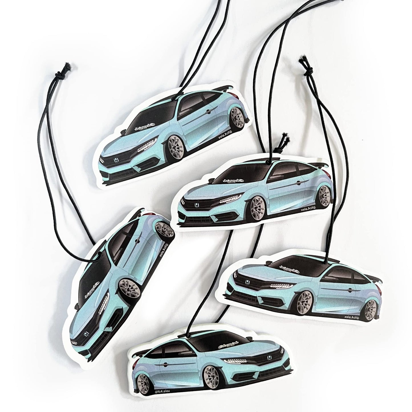 100PCS Custom Bulk Car Air Fresheners Picture Air Fresheners Personalized Scents Air Freshener Car Deco Accessories Promotional Items with Business Logo/Text/Photo