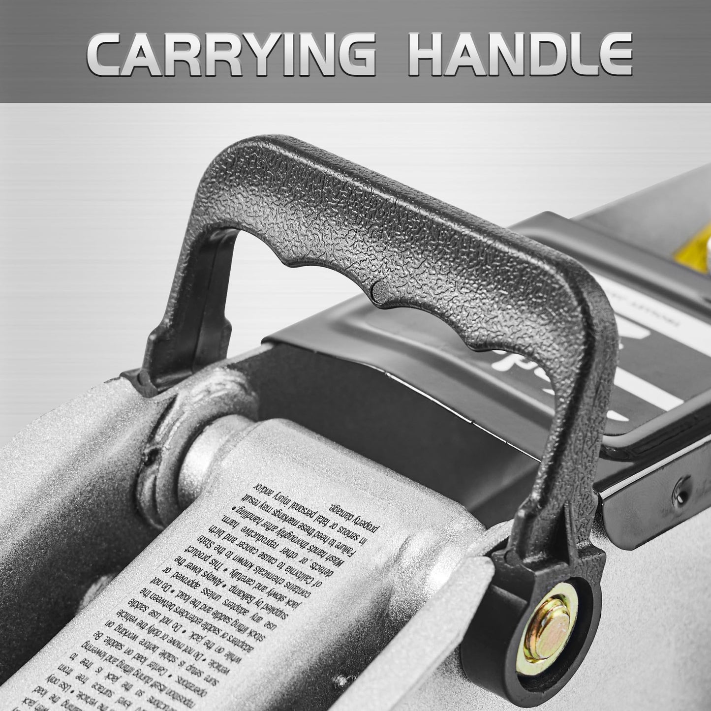 TONDA Floor Jack, 2 Ton (3,800lbs) Hydraulic Car Jack, Work for Sedan and Coupe