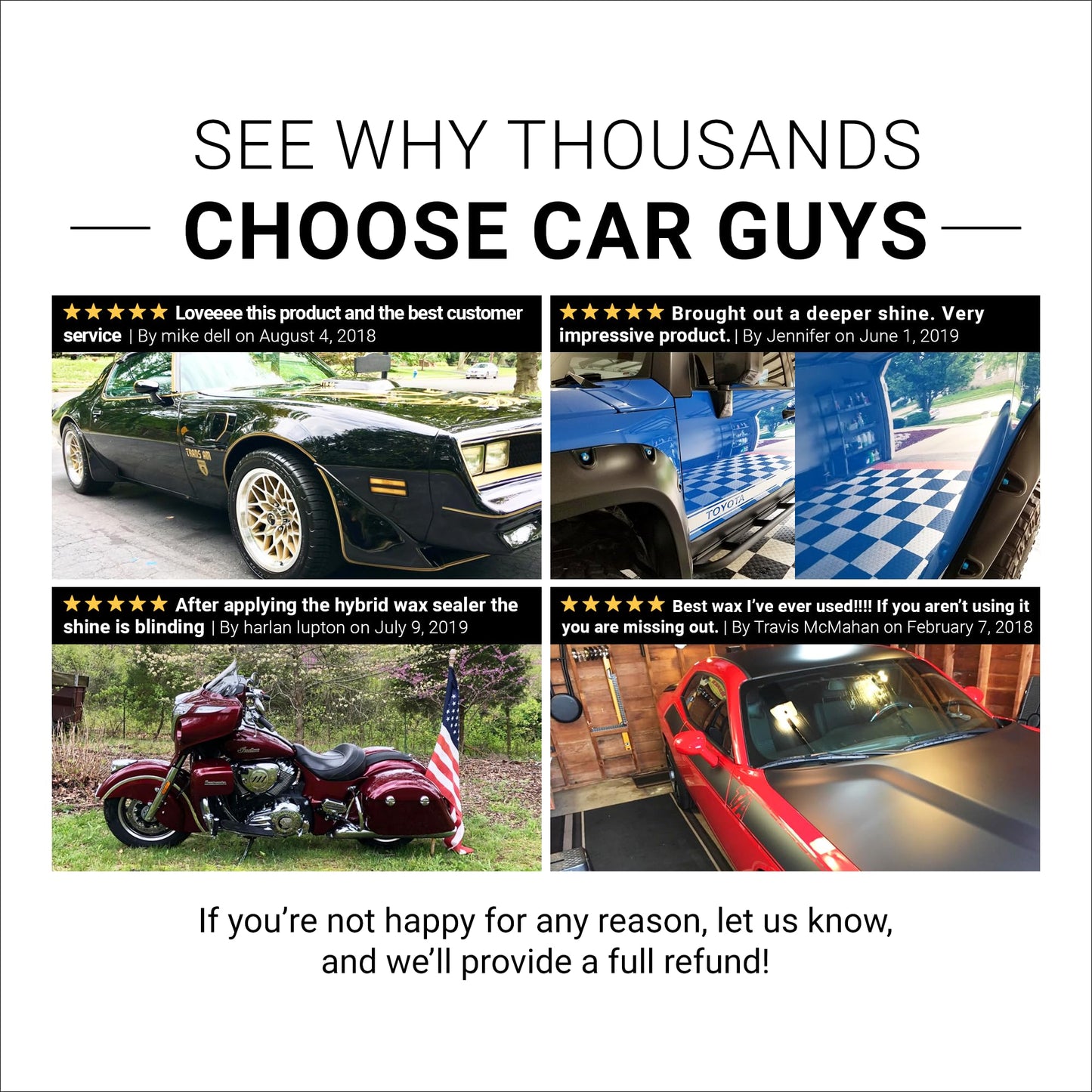 CAR GUYS Hybrid Spray Wax | Advanced Car Wax | Long Lasting and Easy To Use | Safe on All Surfaces | 18 Oz Kit with Towel