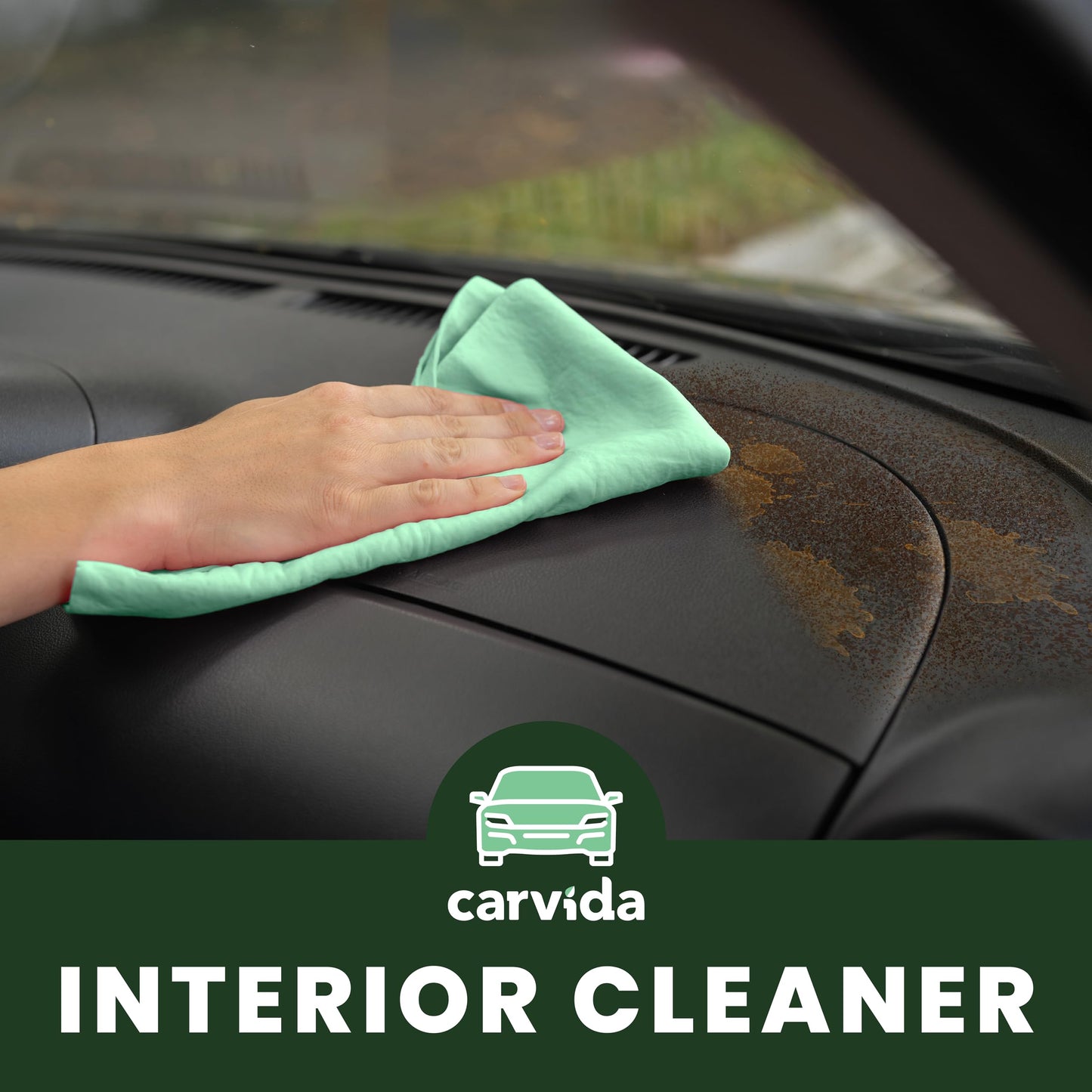 Carvida Interior Cleaner, All-Purpose Car Cleaning Spray, Natural Grapefruit Scent, 16oz