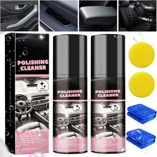 MQG Car Interior Cleaner, Vehicle Interior Polish, 100ml Car Interior Cleaner, Interior Detailer Spray, Total Car Interior Cleaner Rejuvenation, Decontaminatio, Interior All Purpose Car Cleaner