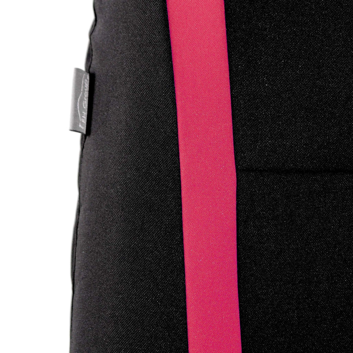 FH Group Car Seat Covers Full Set Cloth - Universal Fit Washable Automotive Seat Covers, Low Back Front Seat Covers, Solid Back Seat Cover for SUV, Sedan and Van Pink