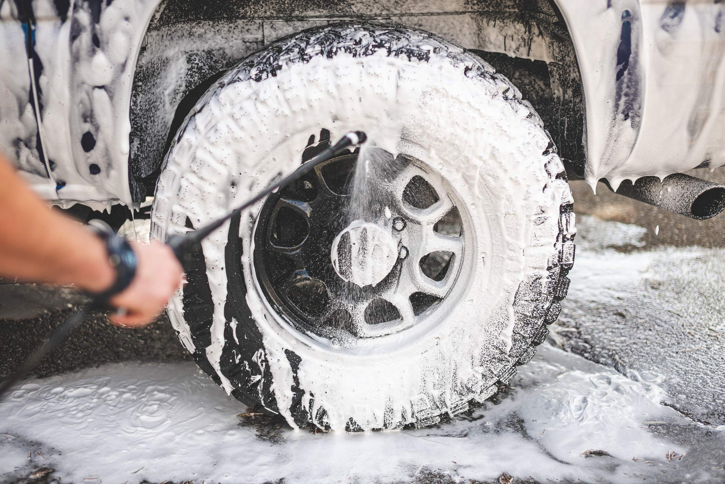 Goizper Group iK Sprayers - Foam Pro 12 Pump Sprayer - Professional Auto Wash & Detailing, Dry/Wet Foam Spray, Pressure Release Safety Valve, PVC Hoses (6 Liters)