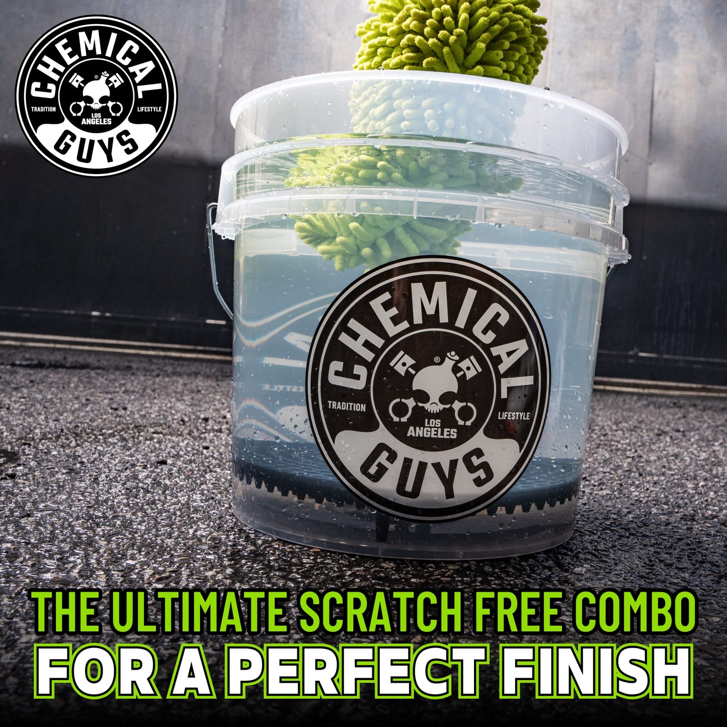 Chemical Guys HOL169 16-Piece Arsenal Builder Car Wash Kit with Foam Cannon, Bucket and (6) 16 Oz Car Care Cleaning Chemicals, Gift for Car & Truck Lovers, Dads and DIYers (Works W/Pressure Washers)