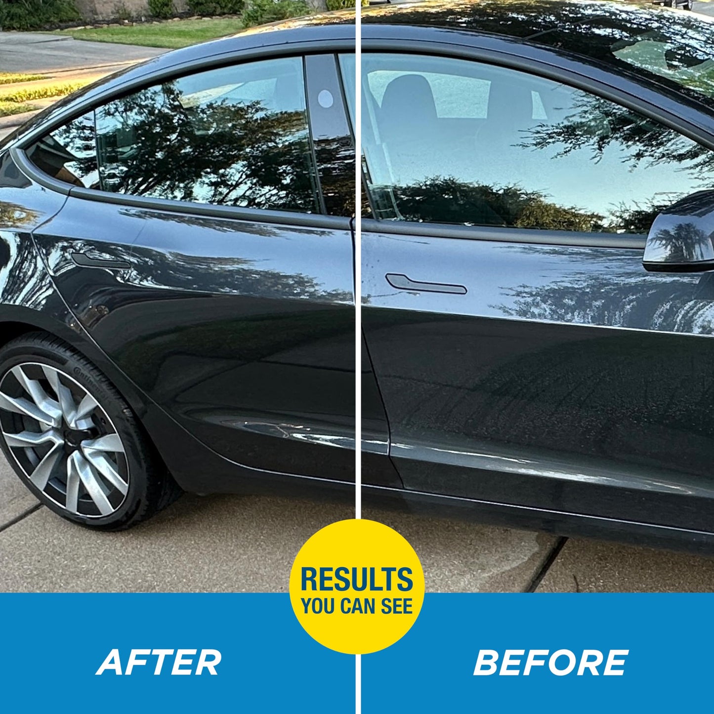 Rain-X 620073 - Car Wash Deep Cleaning, High Foam Soap Provides Spot Free Shine with No Towel Or Hand Drying Needed - Car soap for car cleaning and detailing 48 fl oz