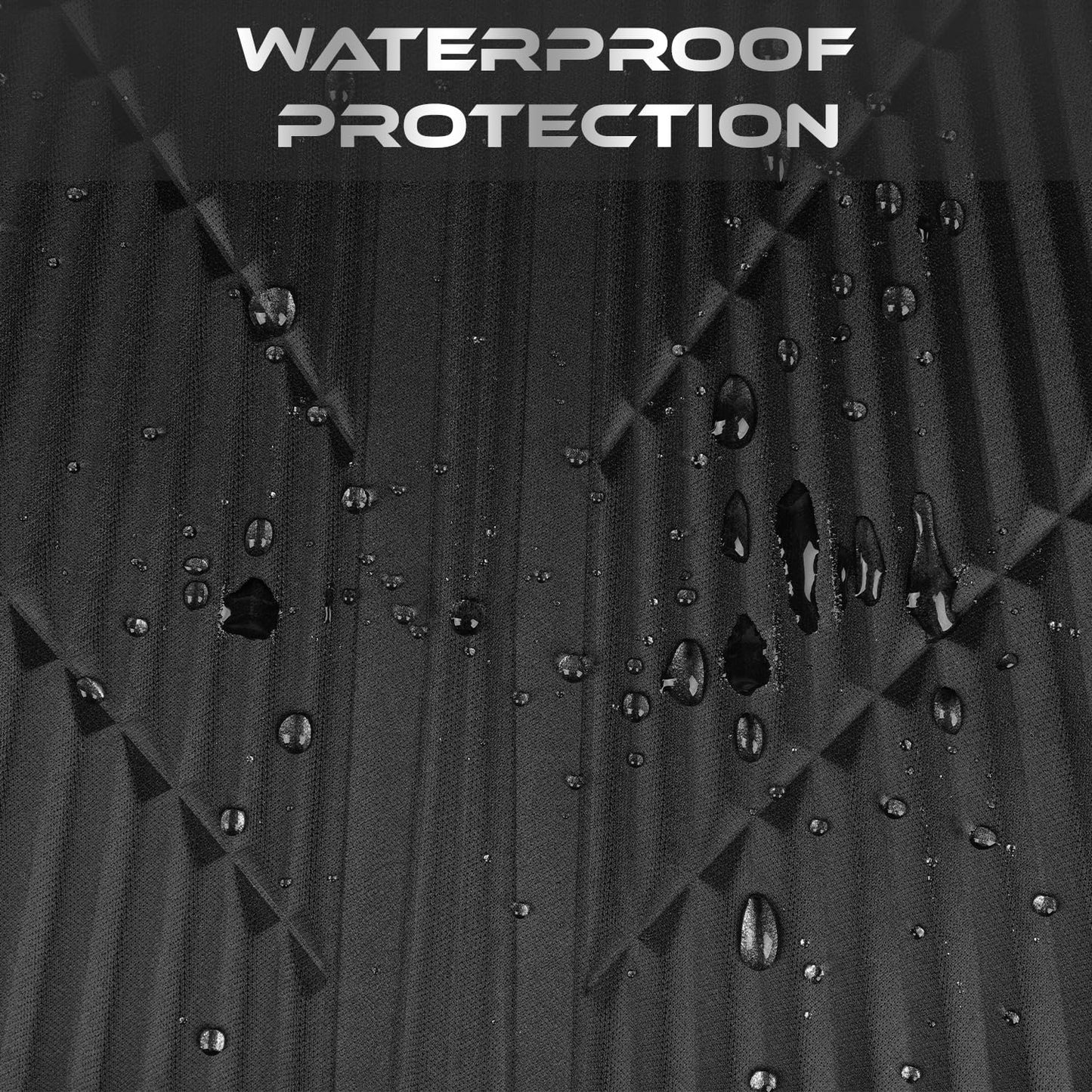 CAR PASS Waterproof Car seat Covers Front Seats Covers Neoprene Wetsuit, All-Weather Non-Slip Durable, Universal Fit for SUV Sedans Trucks Vans Automotive, Armrest Airbag Compatible, Emboss 2 Black