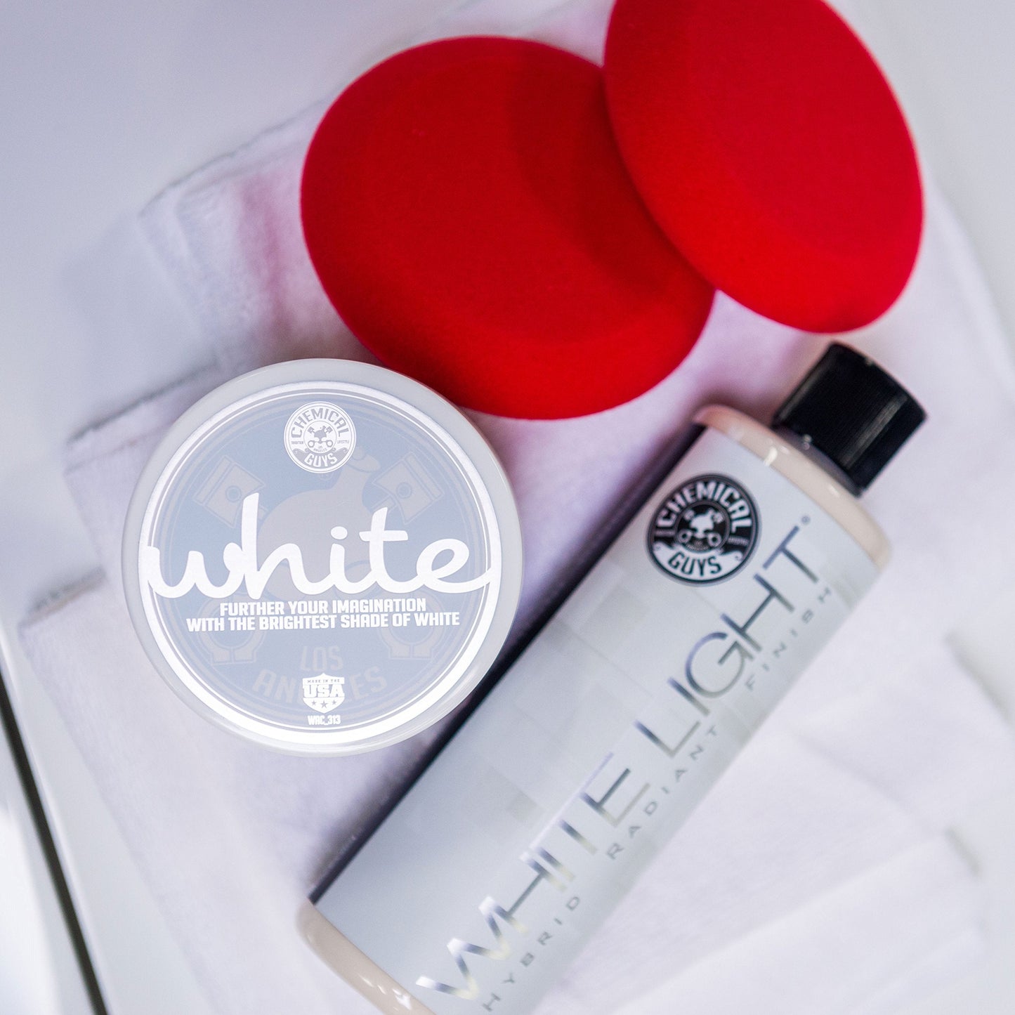 Chemical Guys HOL202, White Paint Maintenance Kit, 6 Items