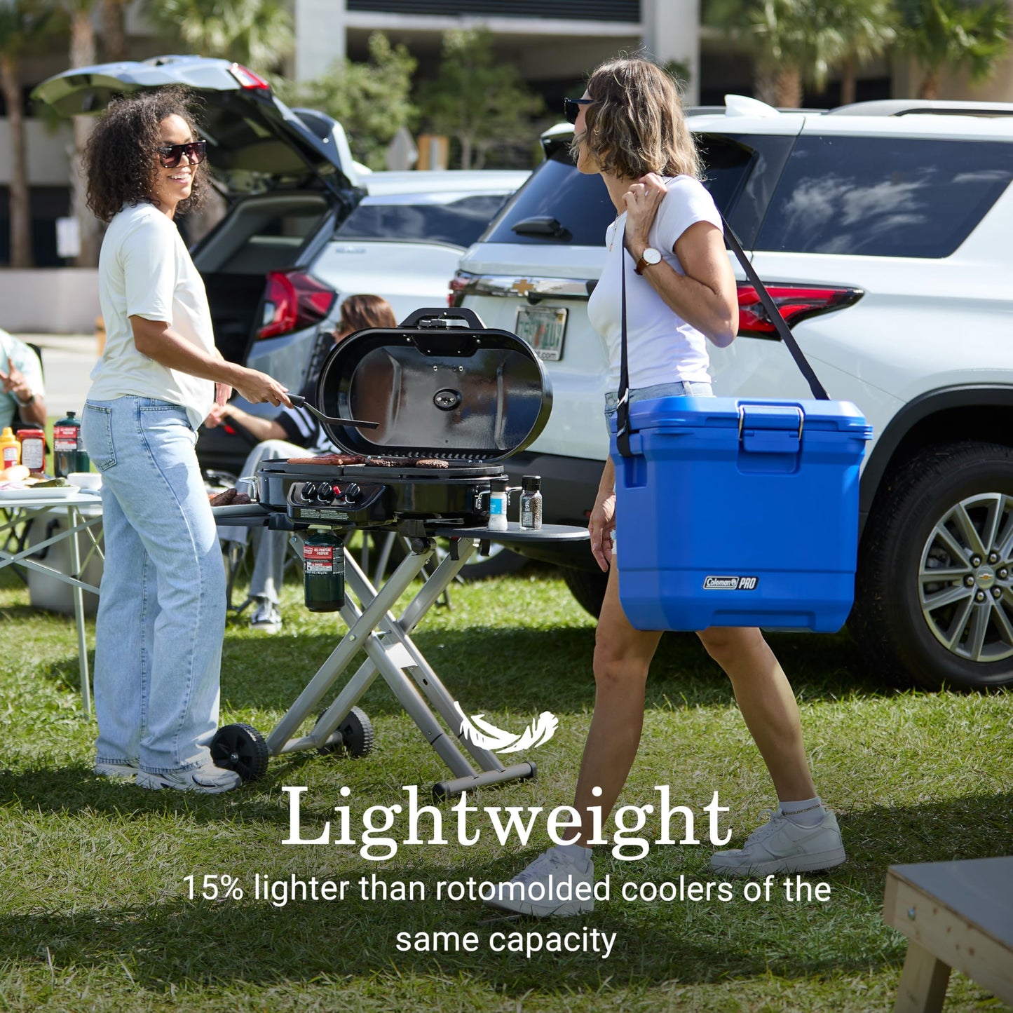 Coleman Pro Heavy-Duty 25qt Ultra-Light Premium Hard Cooler, Extra-Thick Insulation Keeps Ice up to 3 Days, 36-Can Capacity